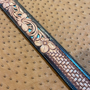 Size 33 Half Floral Belt