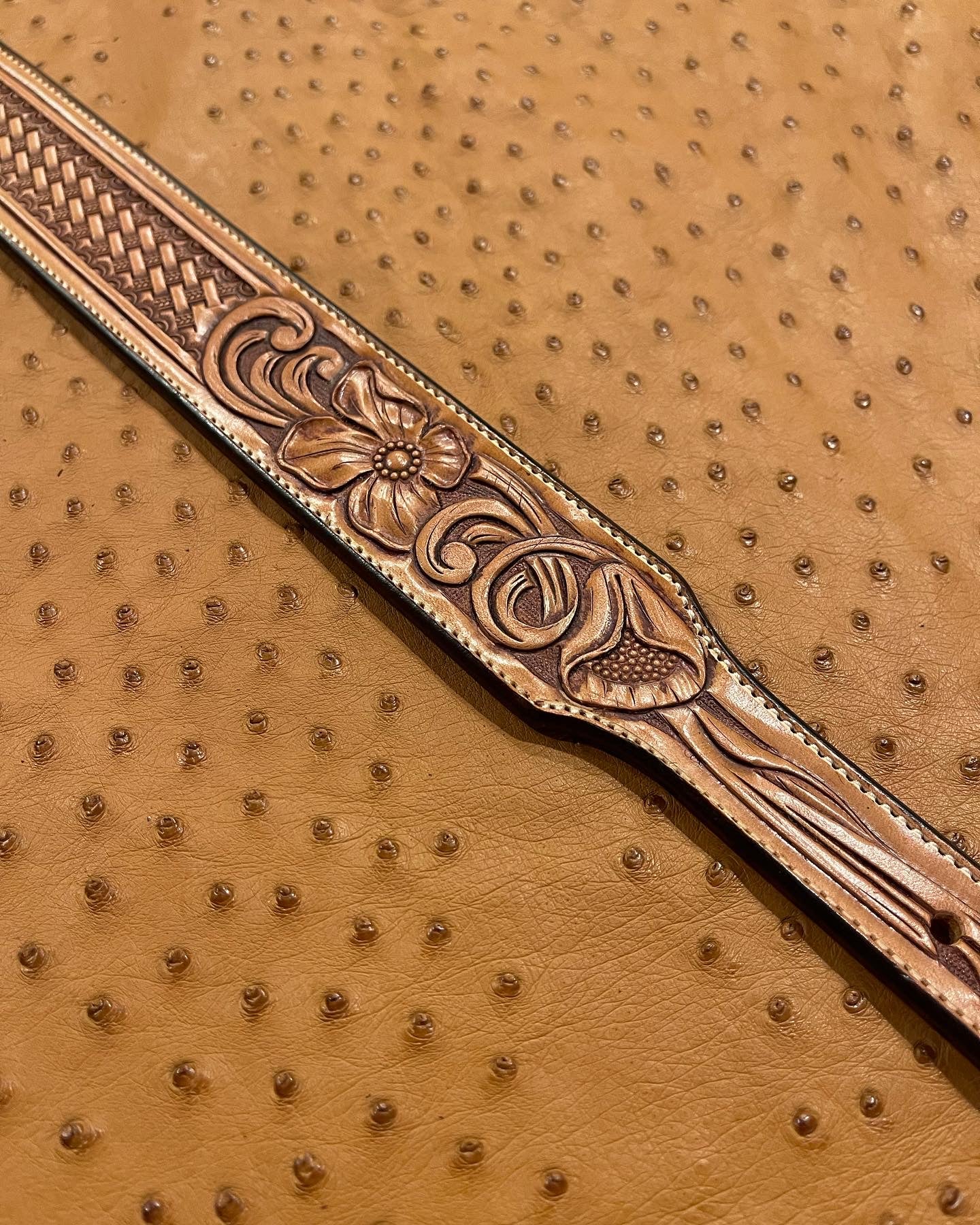 Size 31" Floral Belt