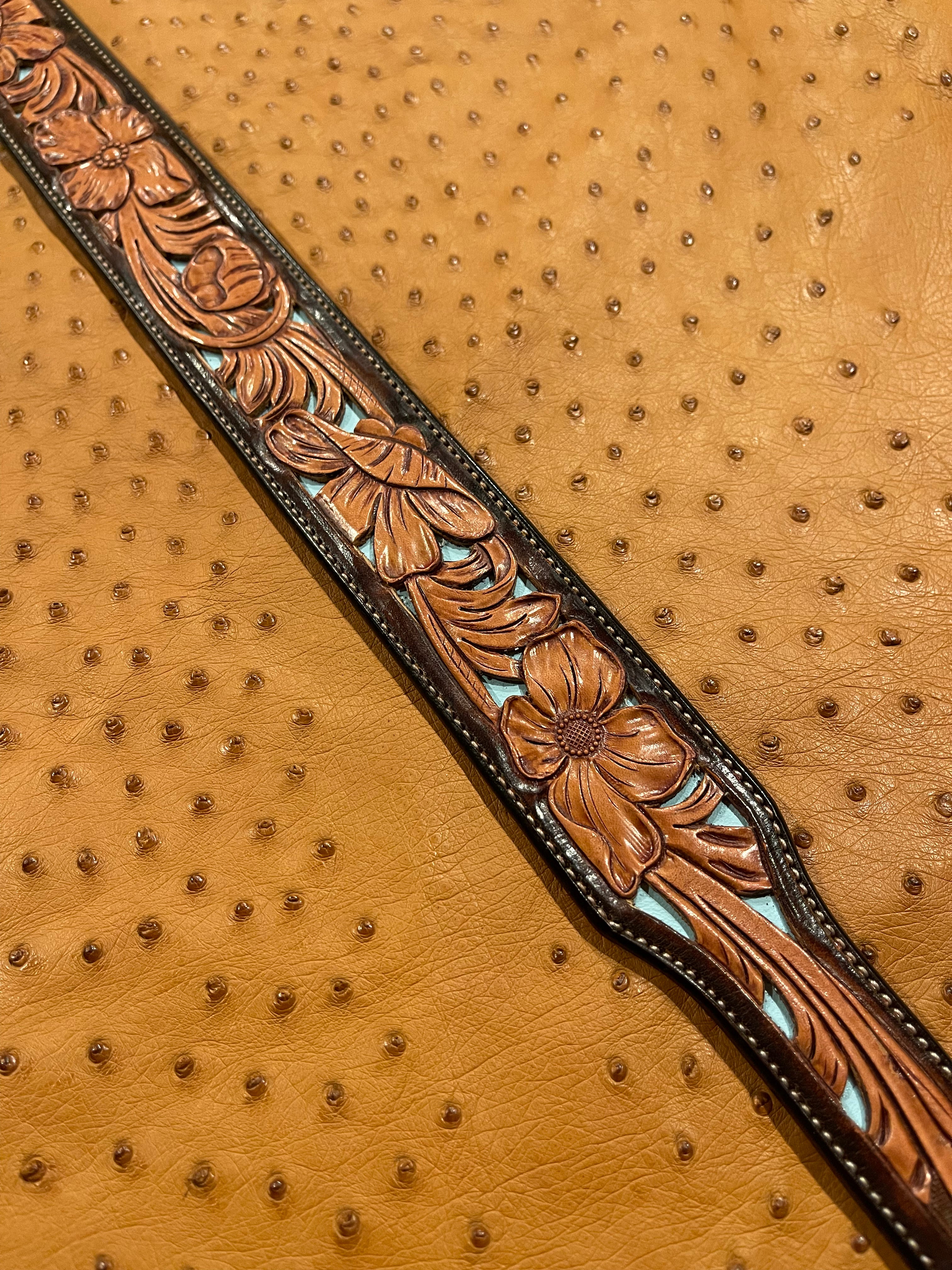 Size 36” Floral Belt