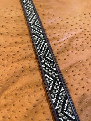Size 36” Beaded Belt