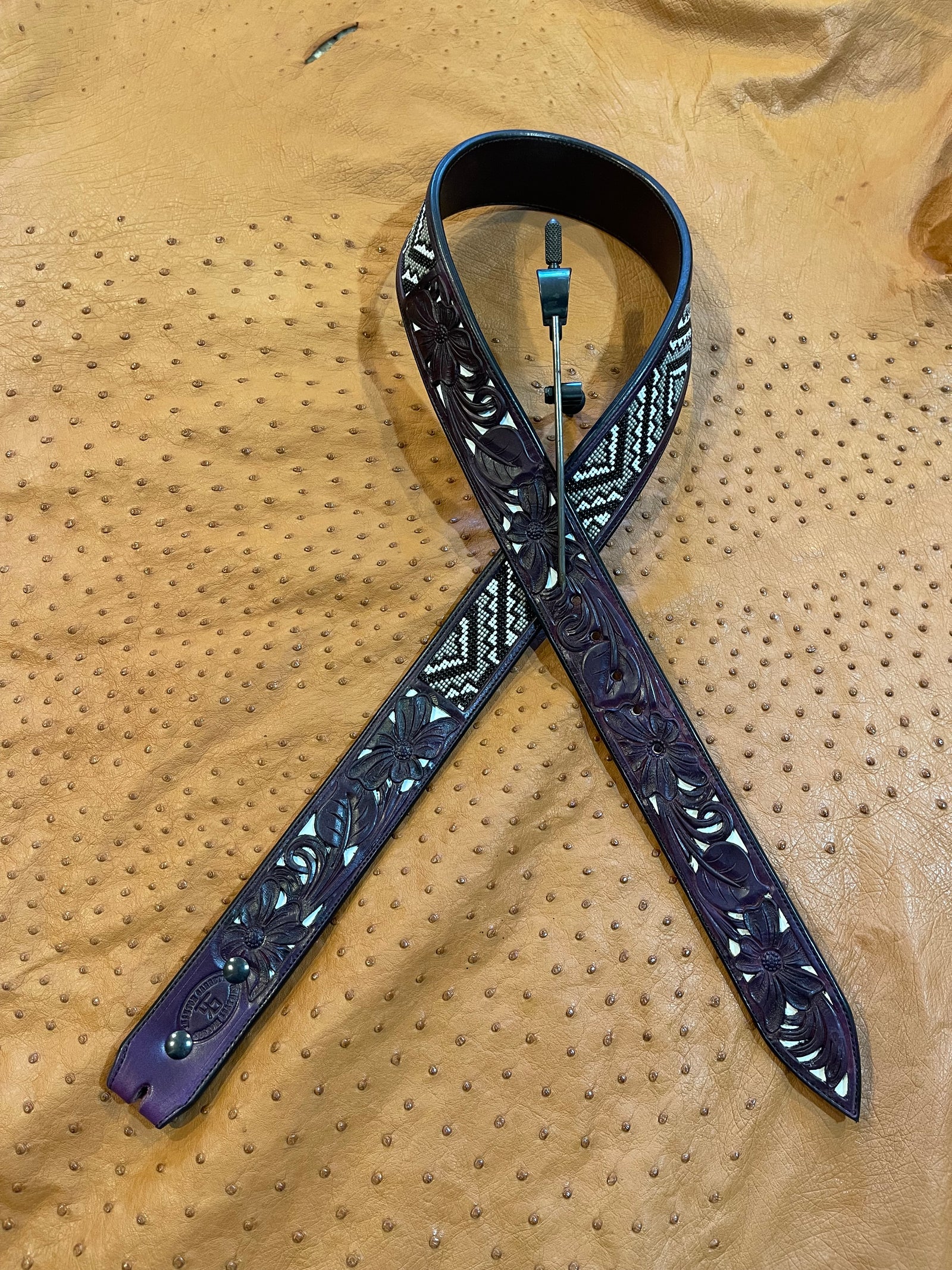 Size 36” Beaded Belt