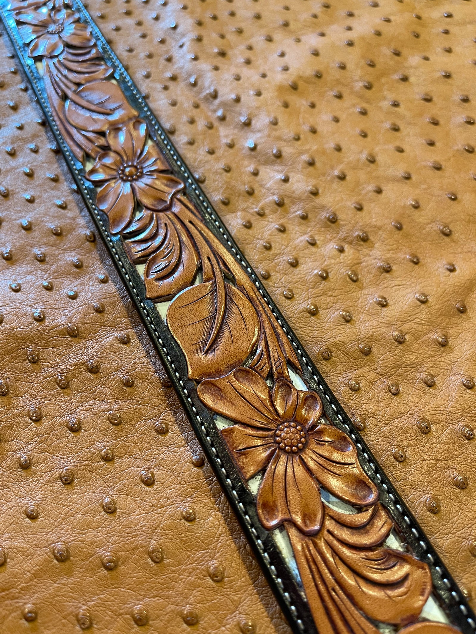 Size 31 Floral Belt